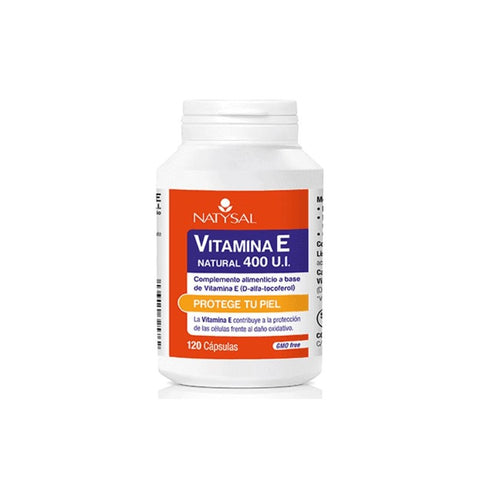 Comprar online VITAMINA E NATURAL 400 UI 120 CAps de NATYSAL. Imagen 1