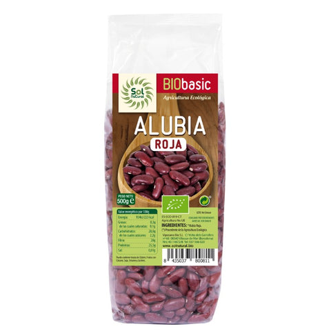 Comprar online ALUBIA ROJA BIO 500 g de SOLNATURAL. Imagen 1