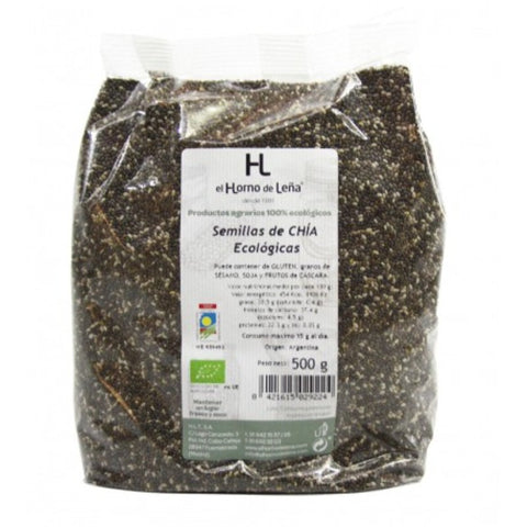 Comprar online SEMILLAS DE CHIA ECO  500 gr de HORNO DE LEÑA. Imagen 1