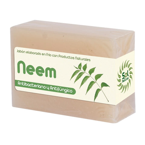 Comprar online JABON DE NEEM 100 g de SOLNATURAL. Imagen 1