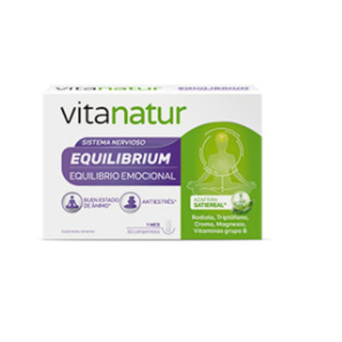 Comprar online VITANATUR EQUILIBRIUM 60 Comp + 15 Gratis de VITANATUR-DIAFARMA. Imagen 1