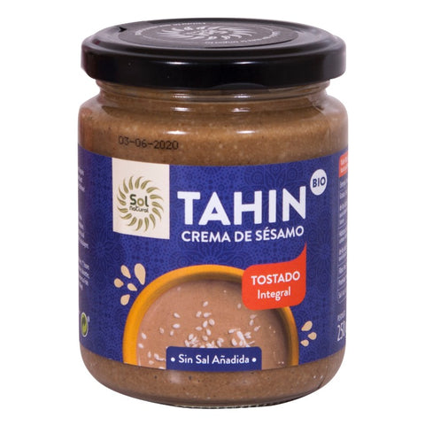 Comprar online TAHIN TOSTADO PEQUEðO BIO 250 g de SOLNATURAL. Imagen 1