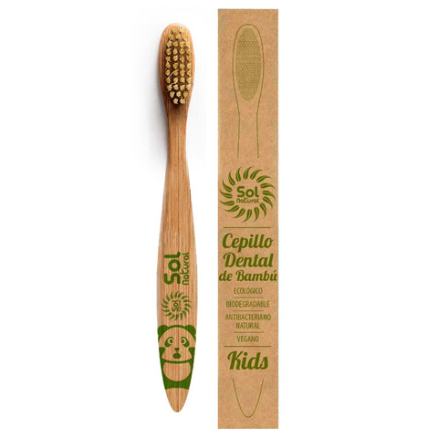 Comprar online CEPILLO DE BAMBU INFANTIL CAJITA 1/U de SOLNATURAL. Imagen 1