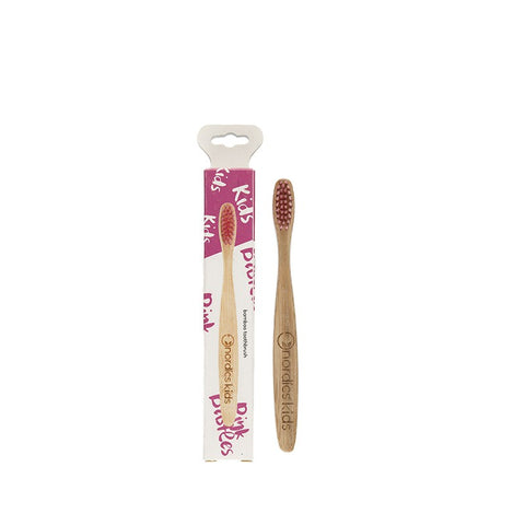 Comprar online CEPILLO DENTAL NIðOS BAMBU - ROSA de NORDICS. Imagen 1