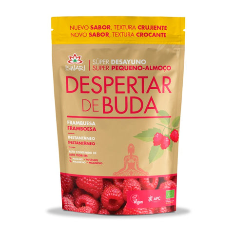 Comprar online DESPERTAR DE BUDA POT- FRAMBUESA BIO 50 gr de ISWARI. Imagen 1