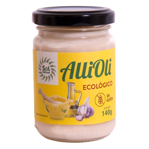 Comprar online ALLIOLI VEGANO BIO 140 g de SOLNATURAL. Imagen 1