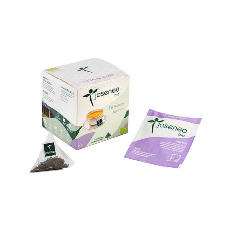 Comprar online TE VERDE JAZMIN BIO 10 pir ensobr de JOSENEA. Imagen 1