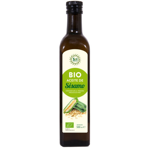Comprar online ACEITE DE SESAMO BIO 500 ml de SOLNATURAL. Imagen 1