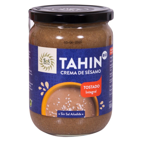 Comprar online TAHIN TOSTADO GRANDE BIO 500 g de SOLNATURAL. Imagen 1