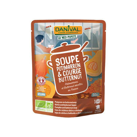 Comprar online CREMA DE CALABAZA BIO 500 ml de DANIVAL. Imagen 1