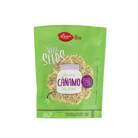 Comprar online VITASEEDS SEMILLAS CAÑAMO PELADO BIO 200 gr de EL GRANERO INTEGRAL. Imagen 1