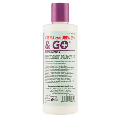 Comprar online CREMA UREA 25% & GO 250 ML de PHARMA&GO. Imagen 1