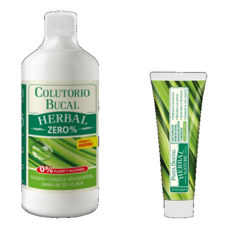 Comprar online PACK COLUTORIO HERBAL: COLUTORIO 500 ml + PASTA DE de NATYSAL. Imagen 1
