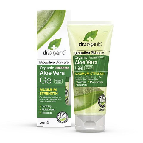 Comprar online GEL DE MAXIMA CONCENTRACION DE ALOE VERA 200 ml de DR ORGANIC. Imagen 1
