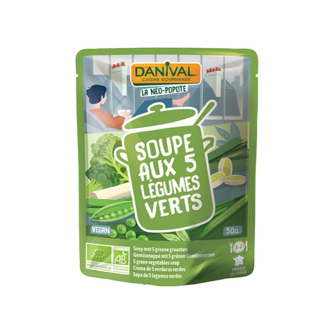 Comprar online CREMA DE 5 LEGUMBRES BIO 500 ml de DANIVAL. Imagen 1