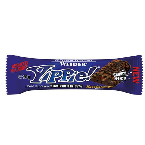 Comprar online YIPPIE BAR CHOCOLATE-LAVA 70 G de WEIDER. Imagen 1