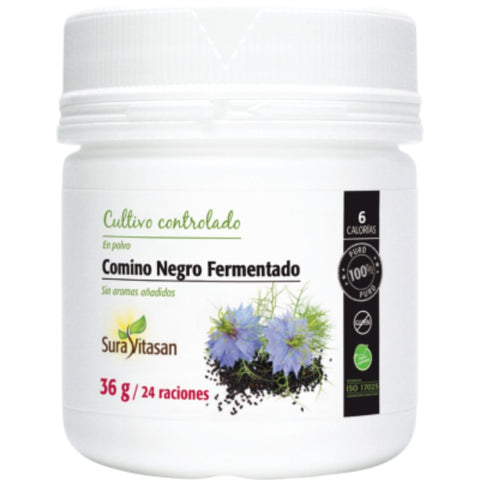 Comprar online COMINO NEGRO FERMENTADO  36 g de SURA VITASAN. Imagen 1