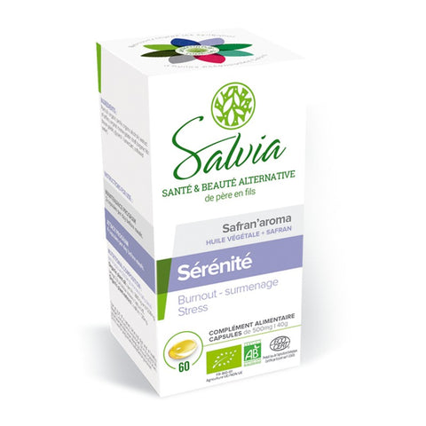 Comprar online SAFRAN'AROMA TRANQUILIDAD 60 Cap de SALVIA. Imagen 1