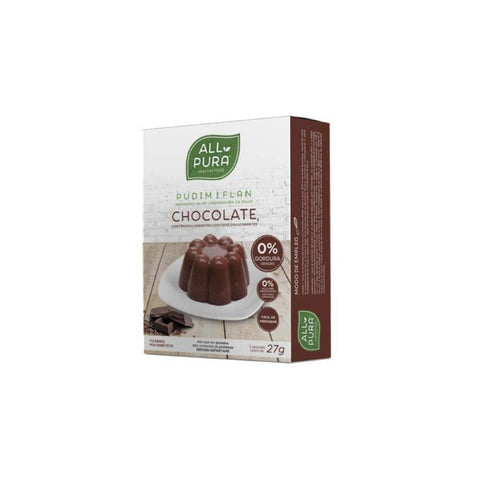 Comprar online FLAN CHOCOLATE ZERO 27 gr X2 de DIETMED. Imagen 1