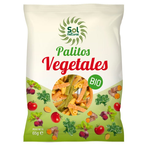 Comprar online PALITOS VEGETALES BIO 70 g de SOLNATURAL. Imagen 1
