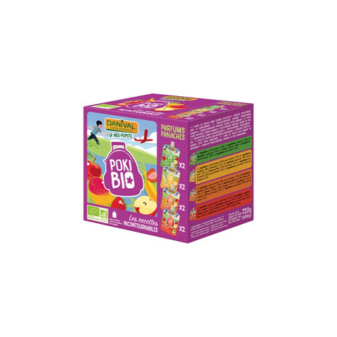 Comprar online PACK 8 SMOOTHIES DE MANZANA PLATANO MANGO FRESA 72 de DANIVAL. Imagen 1