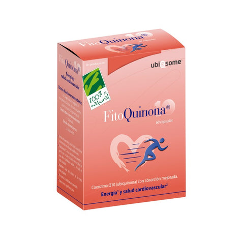 Comprar online FITOQUINONA 10 60 CAP de CIEN X CIEN NATURAL. Imagen 1