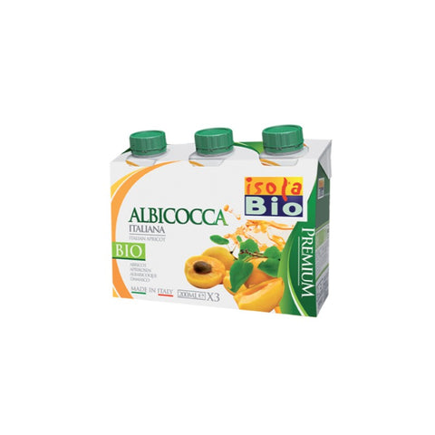 Comprar online ZUMO DE ALBARICOQUE BIO 3X200 ml de ISOLA BIO. Imagen 1