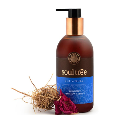Comprar online GEL DE BAðO ROSA & VETIVERT 250 ml de SOULTREE. Imagen 1