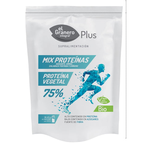 Comprar online MIX PROTEINAS (GUISANTE, ARROZ, CALABAZA TOSTADA Y de EL GRANERO INTEGRAL. Imagen 1
