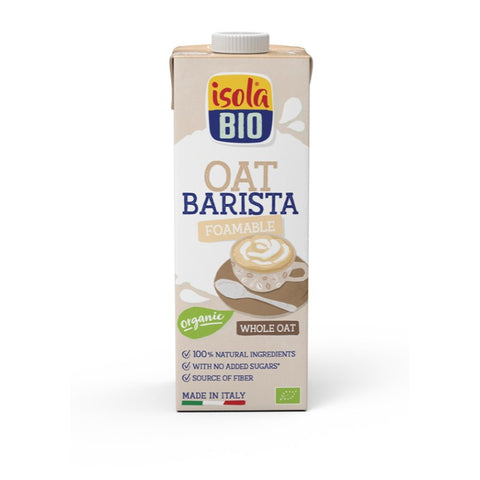Comprar online BEBIDA DE AVENA BARISTA BIO 1 Litro de ISOLA BIO. Imagen 1