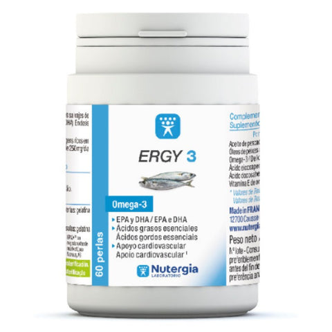 Comprar online ERGY 3 180 Perlas de NUTERGIA. Imagen 1
