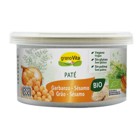 Comprar online PATE DE GARBANZO BIO 125 gr de GRANOVITA. Imagen 1