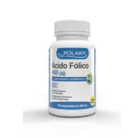 Comprar online ACIDO FOLICO  400 MG 100 COMP de POLARIS. Imagen 1