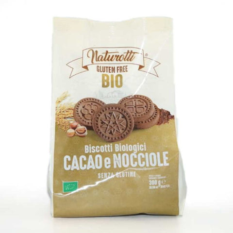 Comprar online GALLETAS CON CACAO Y AVELLANAS 300G SIN MAIZ de ORO DE LOS ANDES. Imagen 1