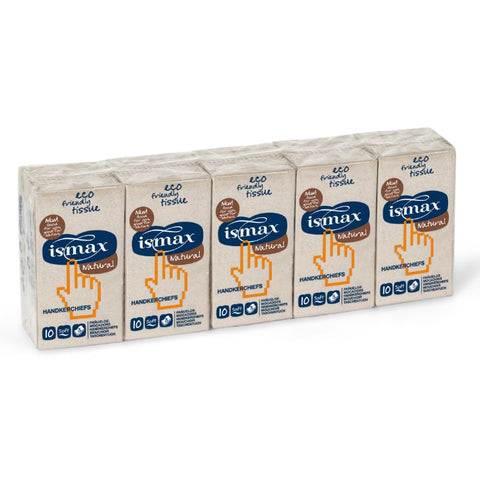 Comprar online PAðUELOS DE BOLSILLO ECOLOGICOS 10/u de ISMAX. Imagen 1
