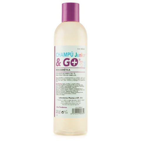 Comprar online CHAMPU JUNIOR CON ARBOL DEL TE & GO 300 ML de PHARMA&GO. Imagen 1