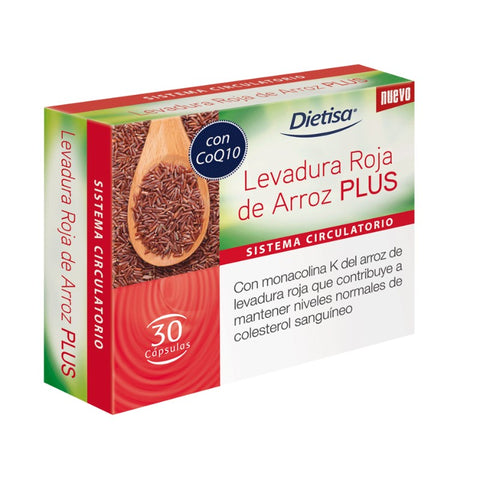 Comprar online DTS LEVADURA ROJA DE ARROZ PLUS  60 Caps de DIETISA. Imagen 1