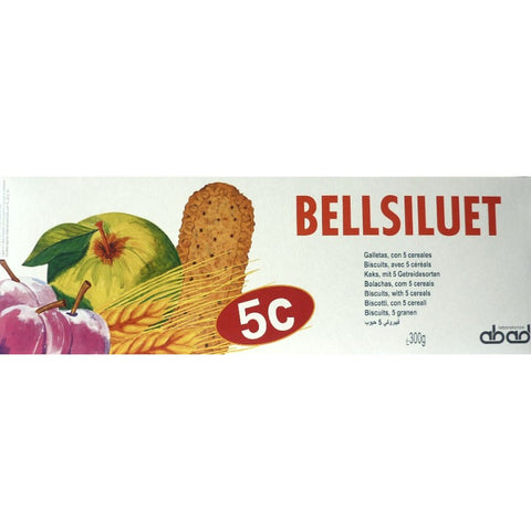 Comprar online GALLETAS BELLSILUET 5 Cereales 300 gr de ABAD / KILUVA. Imagen 1