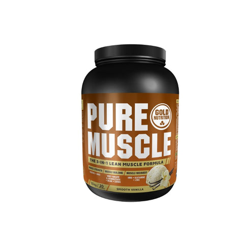 Comprar online PURE MUSCLE VAINILLA 1,5 KG de GOLD NUTRION. Imagen 1