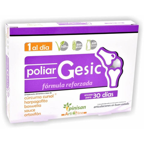 Comprar online POLIAR GESIC 30 CAPS de PINISAN. Imagen 1