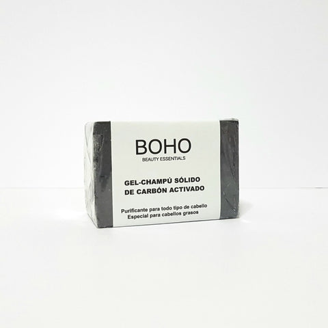 Comprar online CHAMPU SOLIDO CARBON ACTIVADO 60 GR BOHO de BOHO. Imagen 1