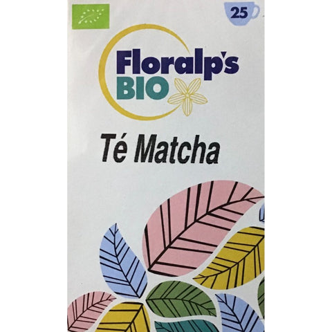Comprar online TE MATCHA 100% BIO 25 Filtros X 3 gr de FLORAPS. Imagen 1