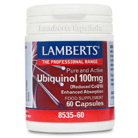 Comprar online UBIQUINOL 100MG 60cap de LAMBERTS. Imagen 1