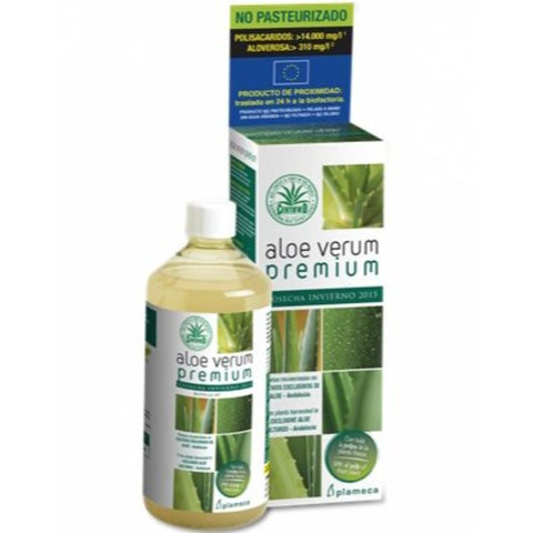 Comprar online ALOE VERUM PREMIUM 1 Litro SIN ALOINA de PLAMECA. Imagen 1