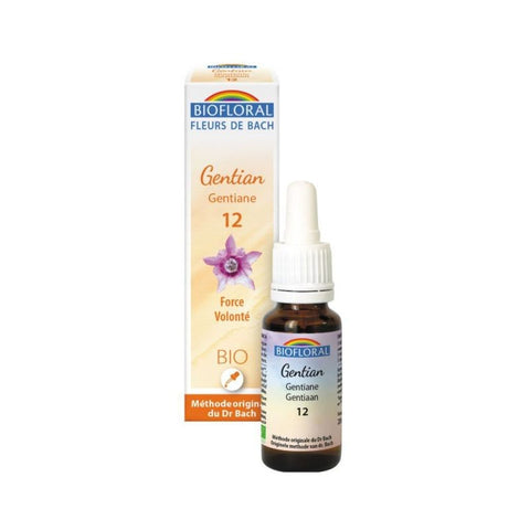 Comprar online FLORES DE BACH 12 GENTIAN GENCIANA BIO 20 ML de BIOFLORAL. Imagen 1