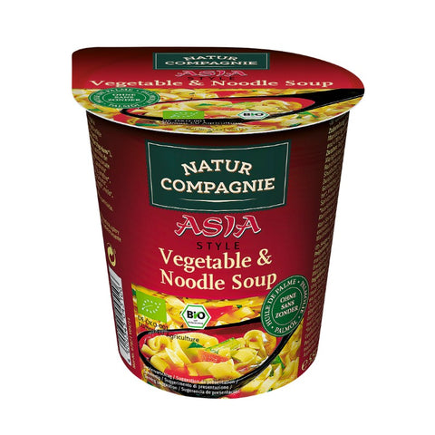Comprar online PLATO SOPA VERDURAS CON TALLARINES ESTILO ASIA BIO de GRANOVITA. Imagen 1