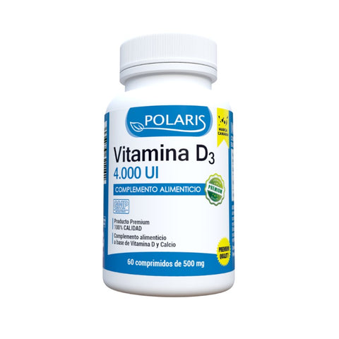 Comprar online VITAMINA D 3 4000 UI 60 COMP de POLARIS. Imagen 1