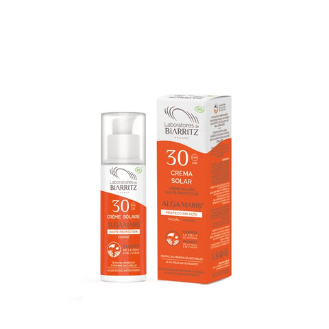 Comprar online CREMA SOLAR FACIAL SPF30 ALGA MARIS 50 ml de LAB BIARRITZ. Imagen 1