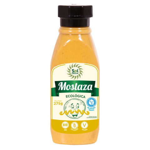 Comprar online MOSTAZA BIO 275 g de SOLNATURAL. Imagen 1