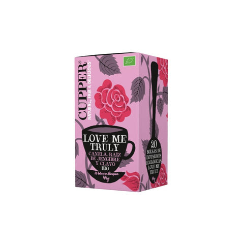 Comprar online INFUSION LOVE ME TRULY BIO 20 Bolsas de CUPPER. Imagen 1